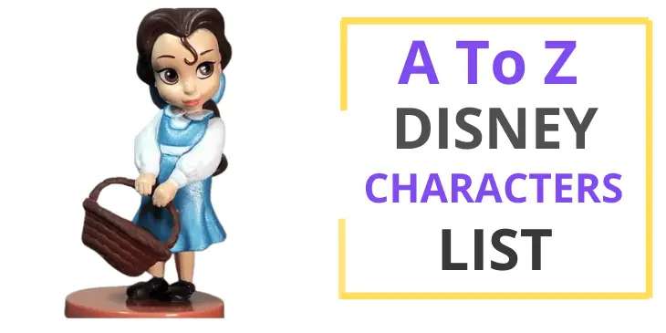 Disney Characters List