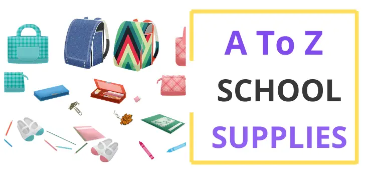 A to Z School Supplies