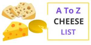 A To Z Cheese Names List- Cheese Vocabulary - Word Schools